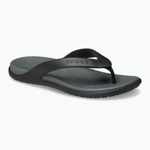 Žabky Crocs Coast Flip black/slate grey