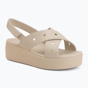 Dámske sandále Crocs Broklyn 4U Cross Strap frappe