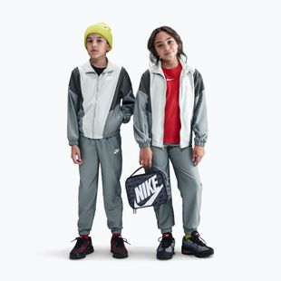Detská tepláková súprava Nike Sportswear Woven smoke grey/light smoke grey/white