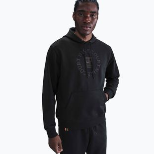 Pánska tenisová mikina Nike Court Dri-Fit Heritage French Terry Hoodie black/anthracite