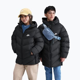 Detská zateplená bunda Nike Sportswear All Day Play black/white