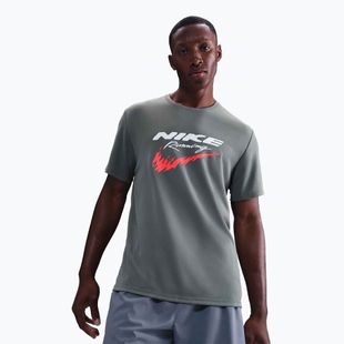 Pánske bežecké tričko Nike Miler Dri-Fit UV smoke grey