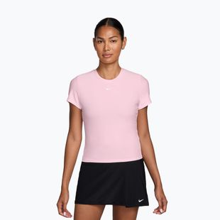 Dámske tenisové tričko Nike Victory Dri-Fit pink foam/white