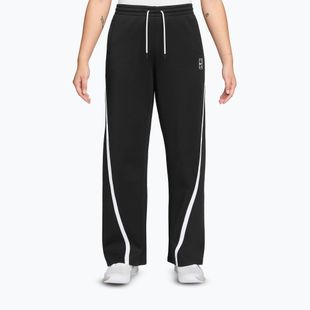 Dámske tenisové nohavice Nike Advantage Dri-Fit Mid-Rise black/white