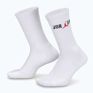 Ponožky Jordan Everyday Crew 1 pair white/black/university red