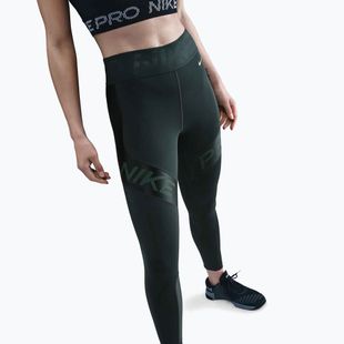 Dámske tréningové legíny Nike Pro Sculpt High-Waisted 7/8 seaweed/vintage green/white
