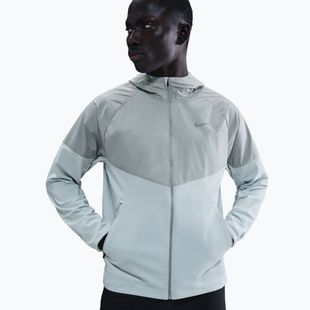 Pánska bežecká bunda Nike Miler Repel Winterized pure platinum