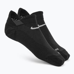 Ponožky Nike Running No-Show Wool black/dark smoke grey/light smoke grey