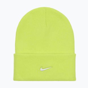 Zimná čiapka Nike Peak Swoosh Beanie cyber/white