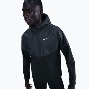 Pánska bežecká bunda Nike Miler Repel Winterized black/anthracite