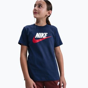 Detské tričko Nike Sportswear midnight navy/white