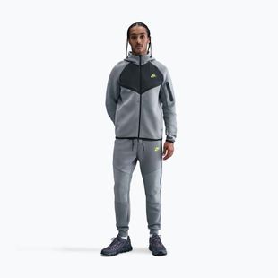 Nohavice pánske Nike Tech Joggers cool grey/cool grey/volt