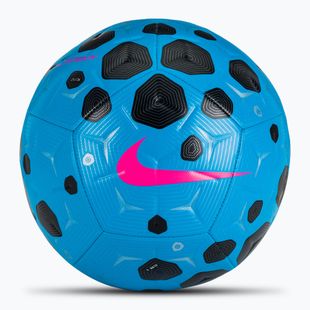 Futbalová lopta Nike Academy blue glow/black/pink blast veľkosť 5