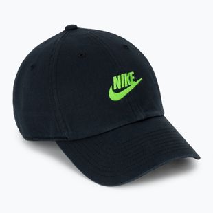 Šiltovka Nike Club Unstructured Futura Wash black/mean green