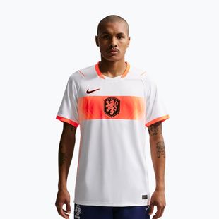 Pánsky futbalový dres Nike Netherlands 2026 Stadium Away white/hyper crimson/black