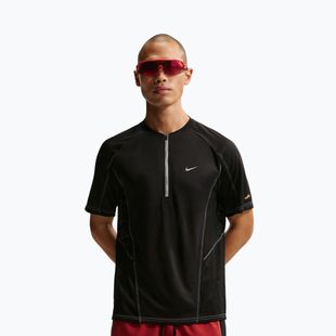 Pánske bežecké tričko Nike Retro Dri-Fit black/black/black