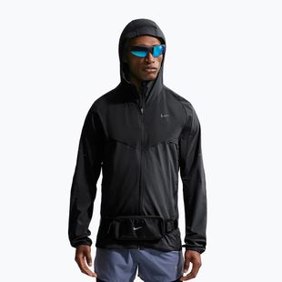Pánska bežecká bunda Nike Stride Dri-Fit black/off noir/black/black