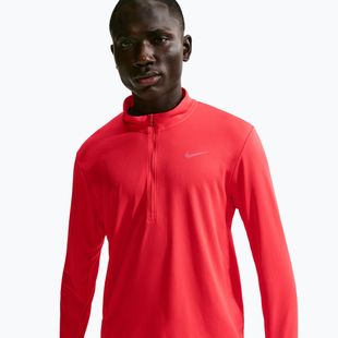 Pánska bežecká mikina Nike Pacer Dri-Fit 1/2 Zip light crimson