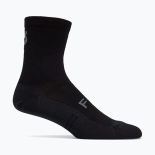 Pánske ponožky Fox Racing 6" Flexair Merino Sock Black
