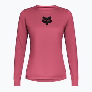 Dámsky cyklistický dres longsleeve Fox Racing Ranger Fox Head W berry