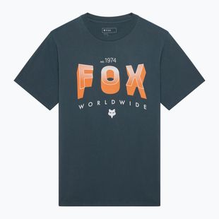 Pánske tričko Fox Racing Block 195 Original deep cobalt