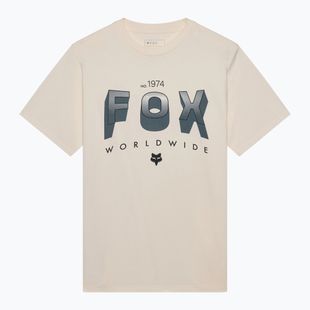 Pánske tričko Fox Racing Block 195 Original off white