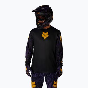 Detský cyklistický dres longsleeve Fox Racing Ranger Image Print Jr plum