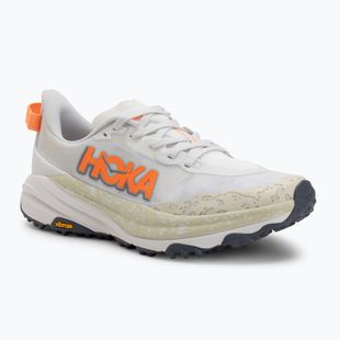 Pánske bežecké topánky HOKA Speedgoat 6 white/neon tangerine