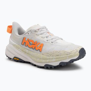 Dámske bežecké topánky HOKA Speedgoat 6 white/neon tangerine
