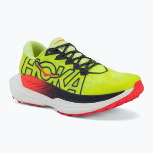 Pánske bežecké topánky HOKA Rocket X Trail neon Yuzu/neon flame