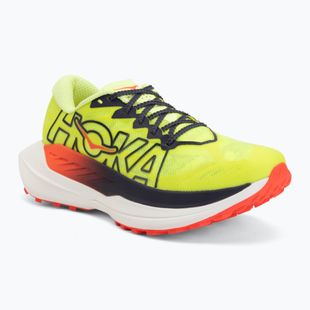 Dámske bežecké topánky HOKA Rocket X Trail neon yuzu/neon flame