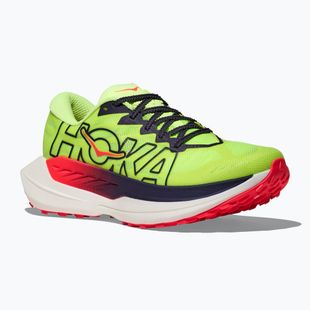 Dámske bežecké topánky HOKA Rocket X Trail neon yuzu/neon flame