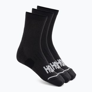 Ponožky HOKA Quarter Run Sock 3-Pack black/black/black