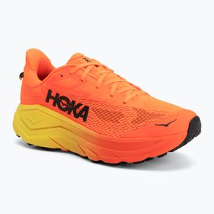 Pánske bežecké topánky HOKA Challenger 8 Wide neon tangerine/hoka citrus