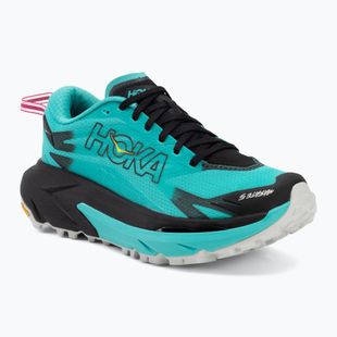Dámske bežecké topánky HOKA Mafate 5 black/electric aqua