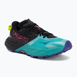 Dámske bežecké topánky HOKA Speedgoat 7 black/electric aqua