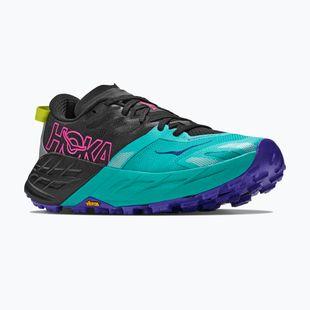 Dámske bežecké topánky HOKA Speedgoat 7 black/electric aqua