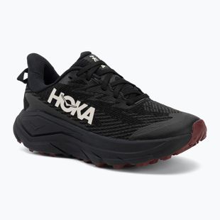 Dámske bežecké topánky HOKA Challenger 8 GTX black/varsity burgundy