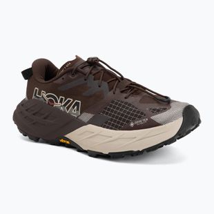 Pánske bežecké topánky HOKA Speedgoat 7 GTX spiced chocolate/river rock grey