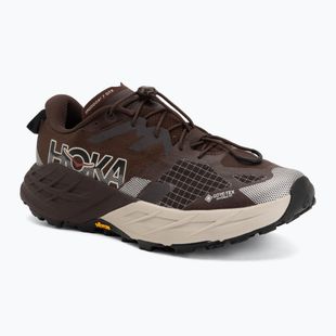 Pánske bežecké topánky HOKA Speedgoat 7 GTX Wide spiced chocolate/river rock grey