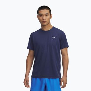 Pánske bežecké tričko Under Armour UA Launch washed navy/reflective