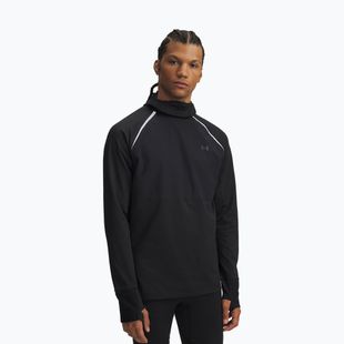 Pánska bežecká mikina Under Armour Velociti Pro Balaclava Hoodie black/reflective
