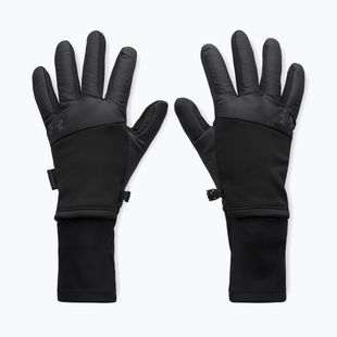 Pánske bežecké rukavice Under Armour Storm Fleece Run black/black/reflective