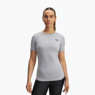 Dámske tréningové tričko Under Armour HG Authentics Comp SS mod gray/black