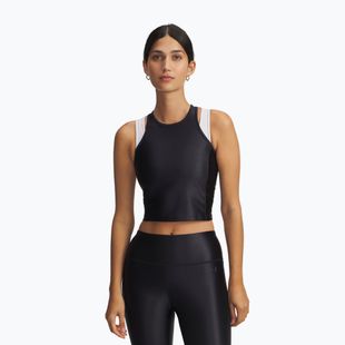 Dámsky tréningový top Under Armour Motion Shine Tank black/jet gray