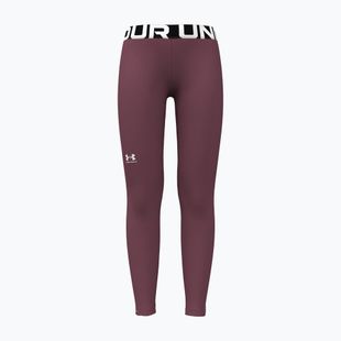 Detské tréningové legíny Under Armour HeatGear fuchsia dusk