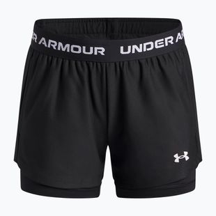 Detské tréningové šortky Under Armour UA Tech Play Up 2IN1 Shorts black/black/white