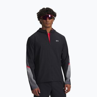 Pánska bežecká bunda Under Armour Velociti Storm Hooded