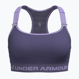 Športová podprsenka Under Armour HeatGear High purple luxe/purple crest