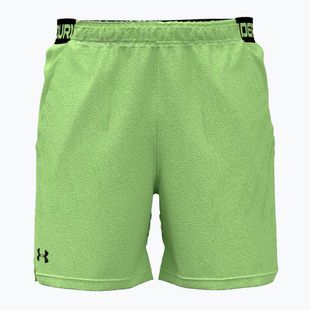 Pánske tréningové šortky Under Armour Ua Vanish Woven 6in lumos lime/ultimate black
